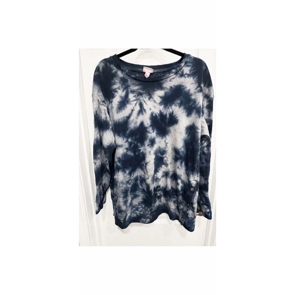 Isabel Maternity Tie-Dye Snap Side Sweatshirt Women’s Size Medium